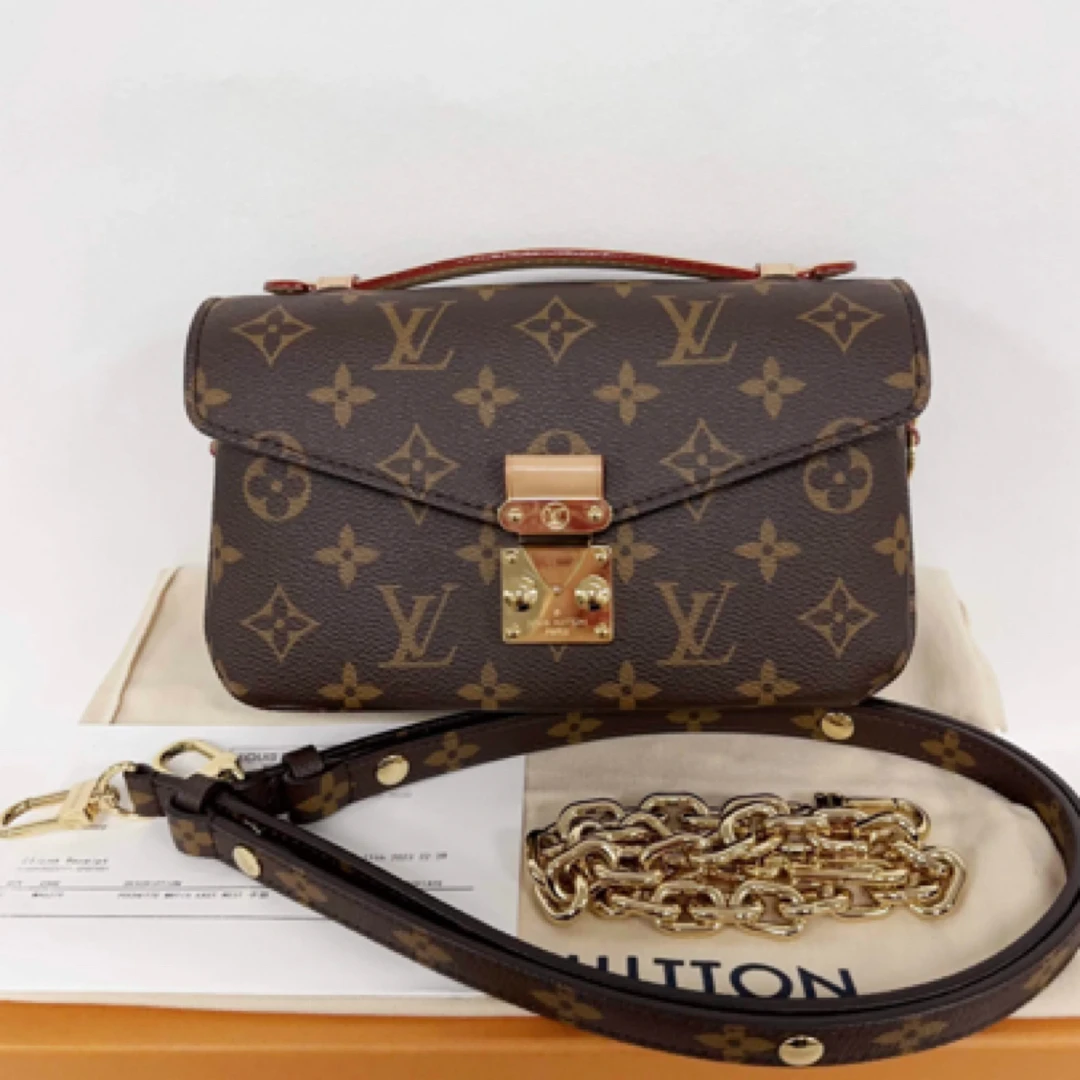 99新 LouisVuitton/路易威登 mini 邮差包 芯片款 0204