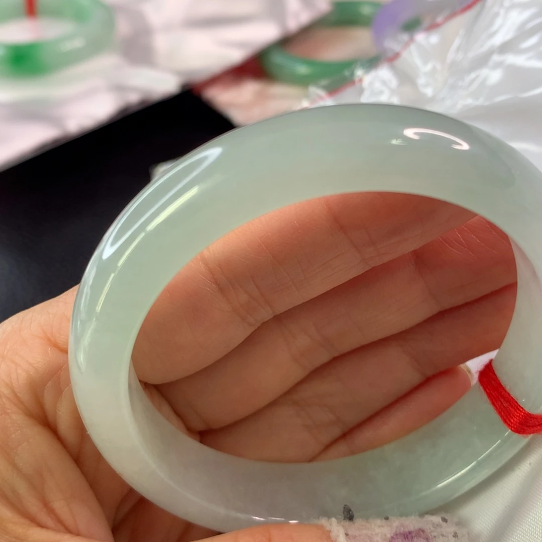 翡翠未镶嵌手镯翡翠手镯56.7