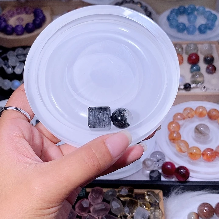 水晶珠宝半成品未镶嵌A****9