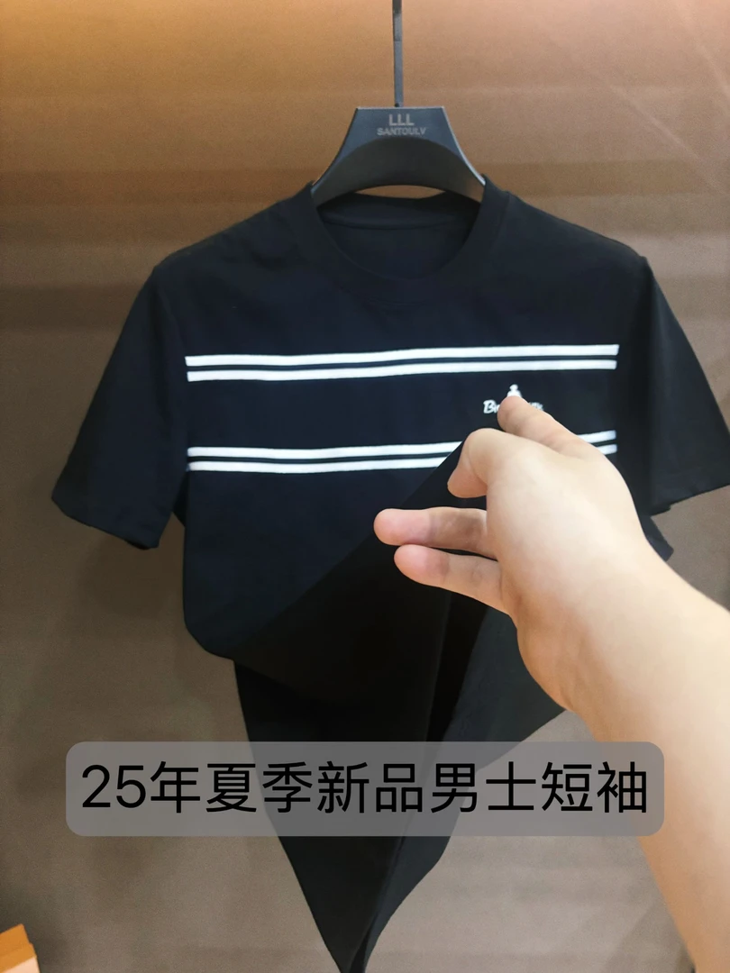 【RDL】98009-夏季新款时尚百搭男士休闲短袖T恤-7-25