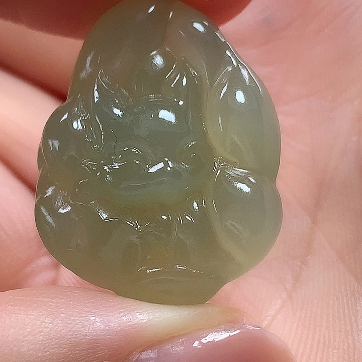 颈饰未镶嵌和田玉