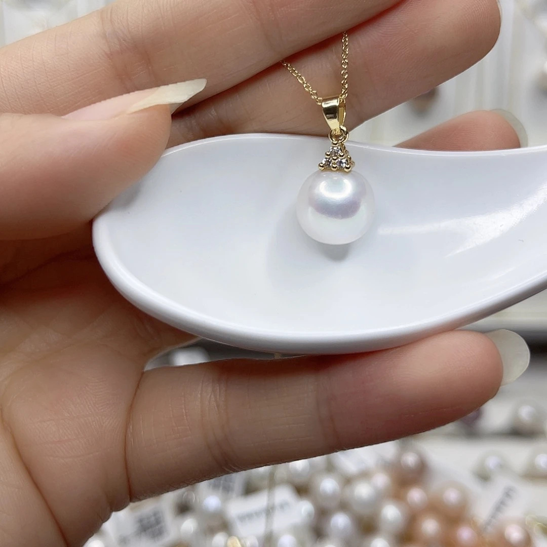 淡水珍珠合金吊坠(赠链)