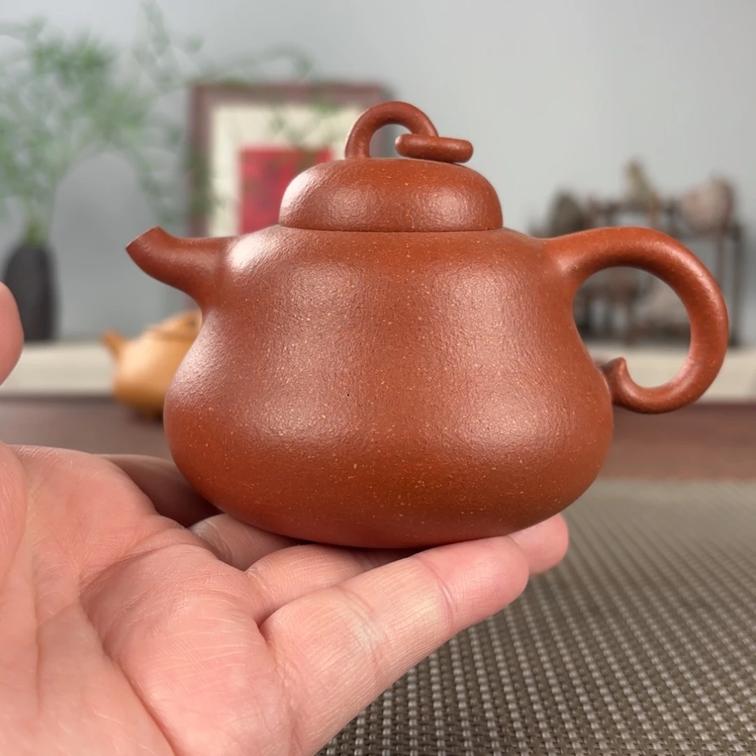 紫砂茶壶黄龙山原矿紫砂壶230