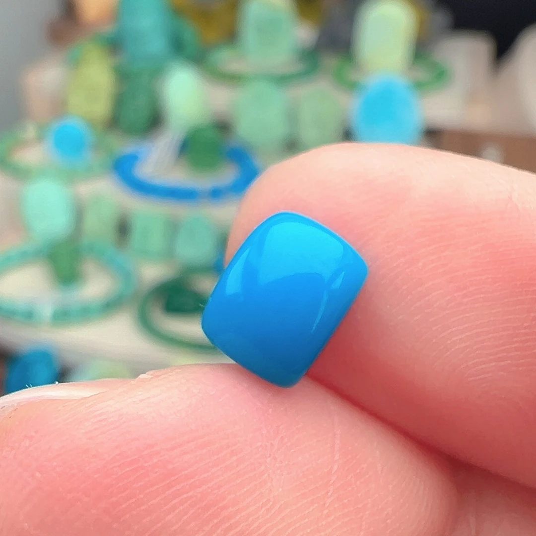 绿松石未镶嵌主播万珍