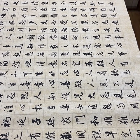 朱子家训六尺对开作品