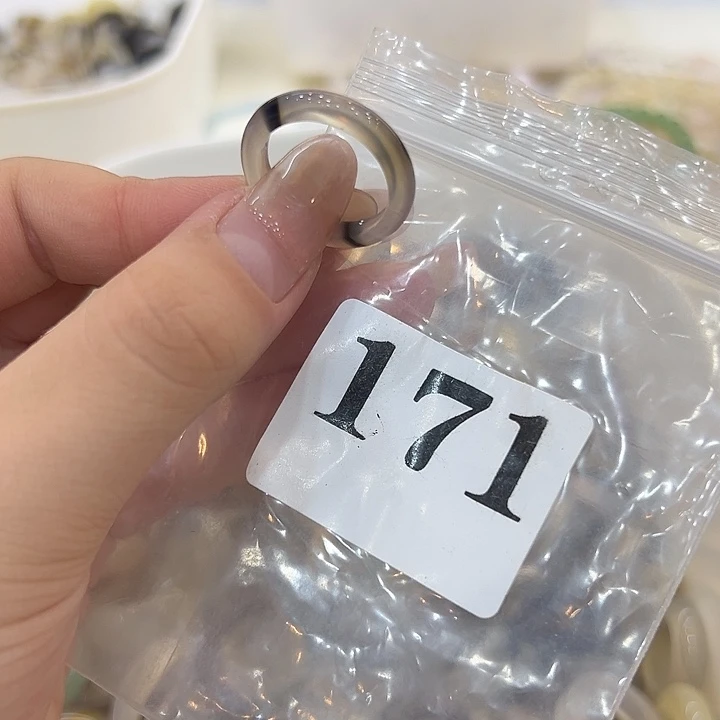 合金戒指玛瑙/玉髓171港17
