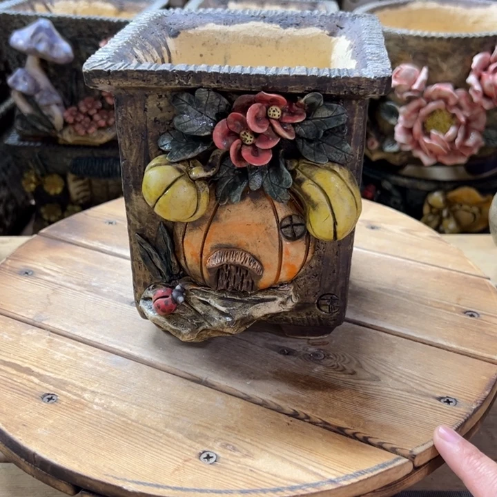 青藤多肉花盆百搭