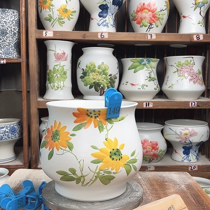 摆件149大微瑕新款陶瓷陶瓷陶瓷