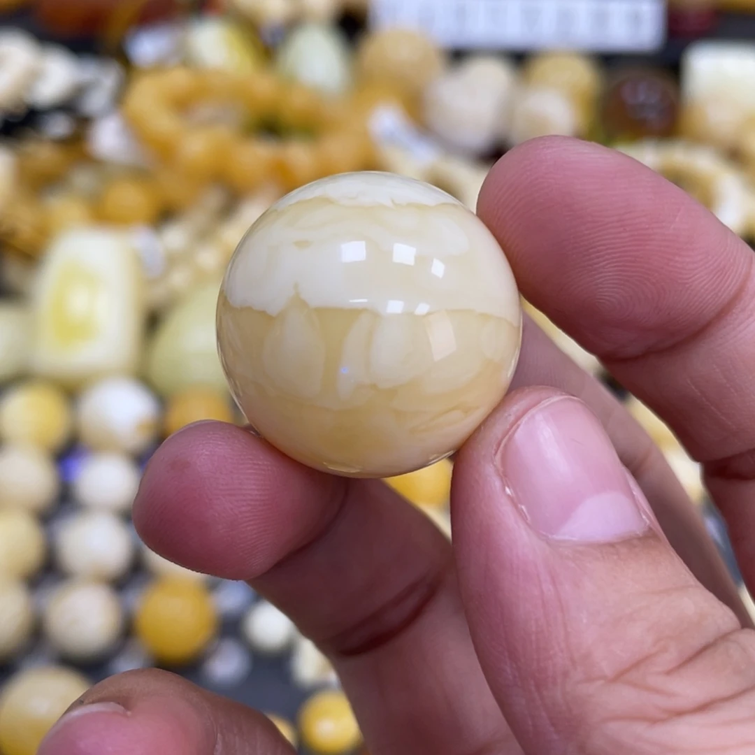 未镶嵌琥珀珠宝奇石清*过24.5mm