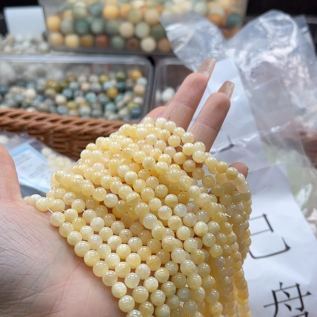 白玉菩提吊坠a6mm/30+6颗