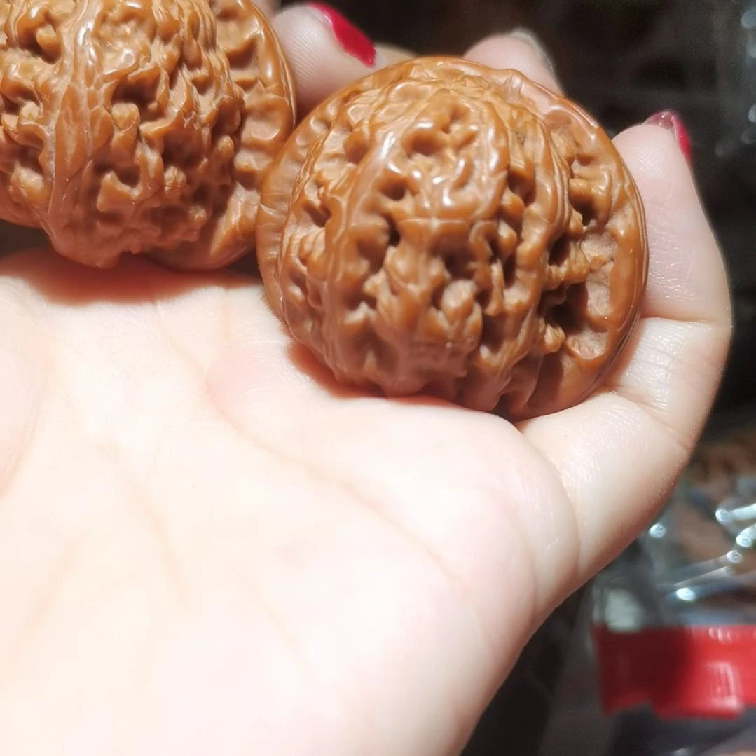 猴头核桃吊坠41白狮子