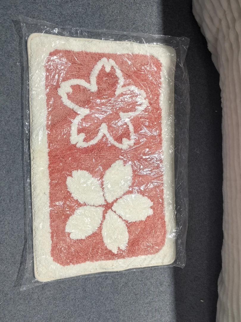 约50*80花花款毛圈地垫发1张