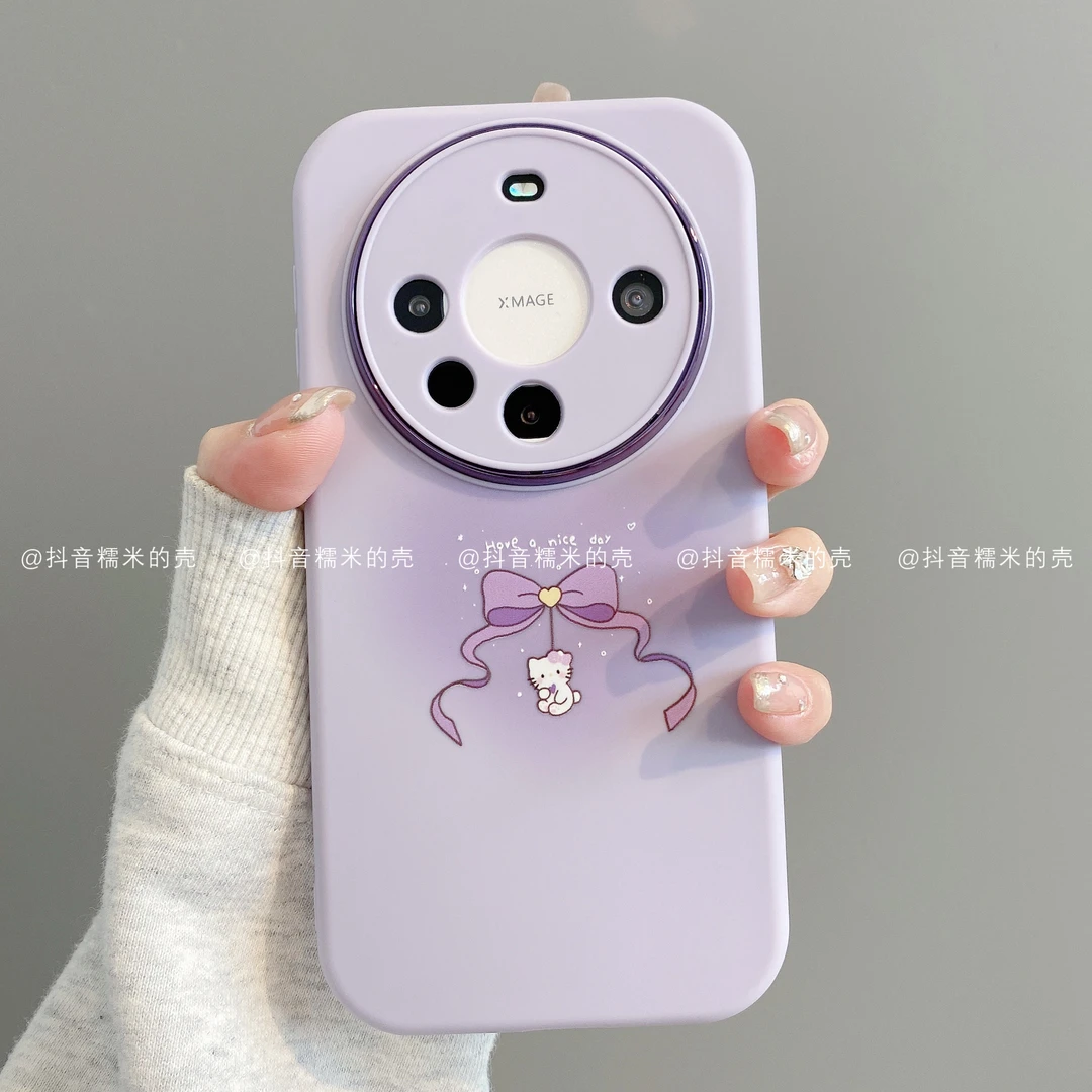 小胖妹适用华为mate70pro/60/50/40苹果17promax潮爱心凯蒂手机壳