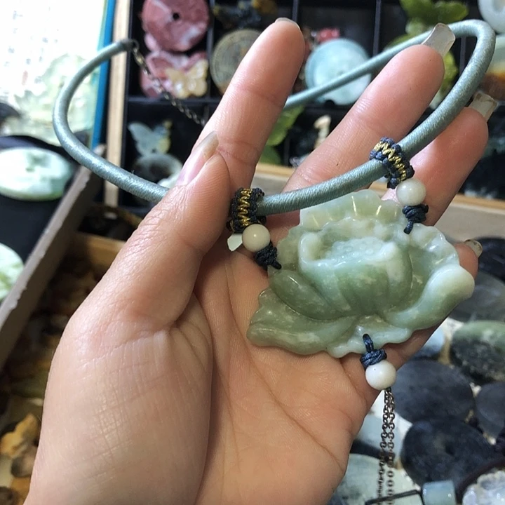 岫玉未镶嵌岫玉挂件