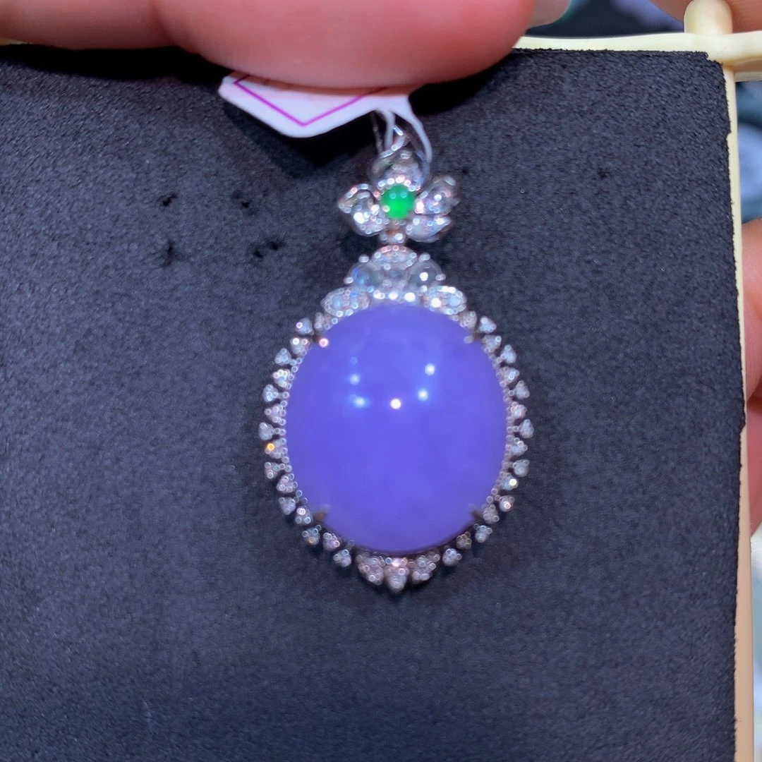 翡翠18K金镶嵌手链翡翠