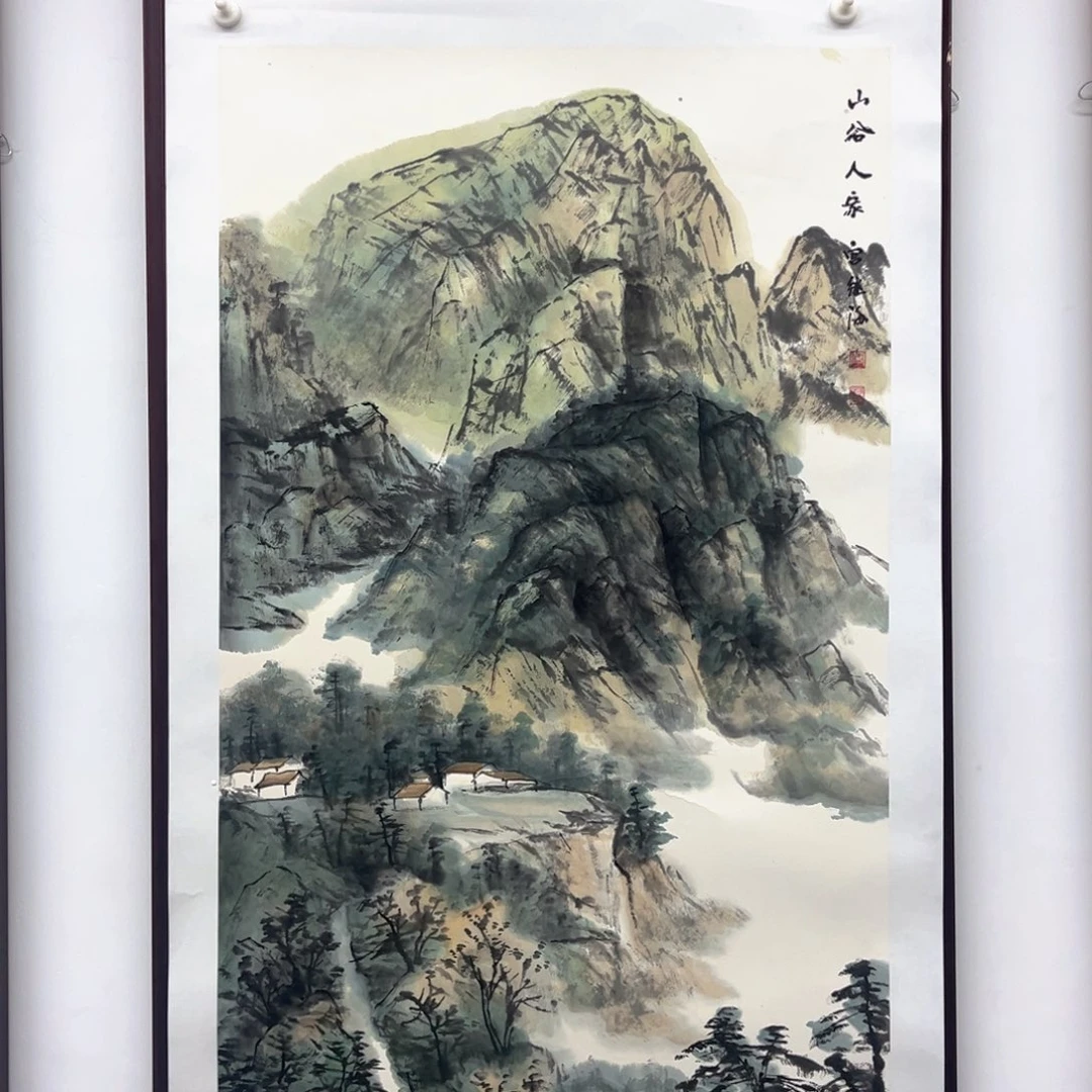 国画绘画作品多次参加