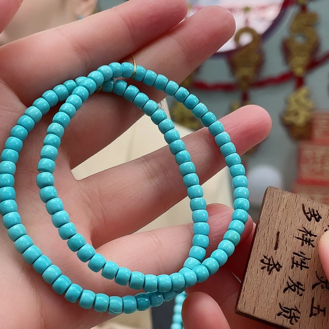 绿松石手串未镶嵌