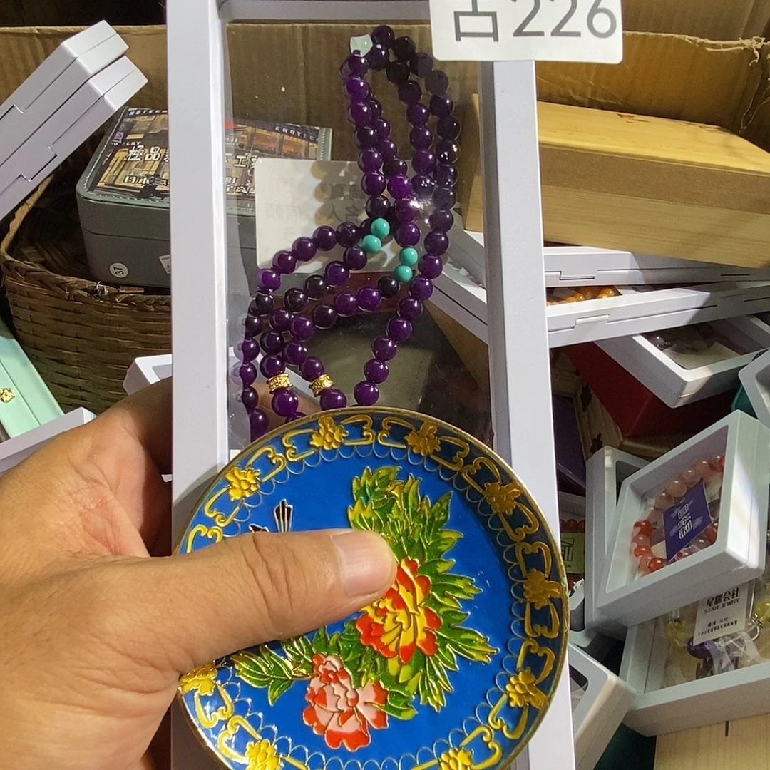 财***承琉璃/树脂/塑料类时尚饰品226