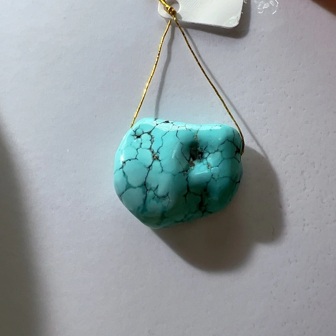 绿松石未镶嵌挂件