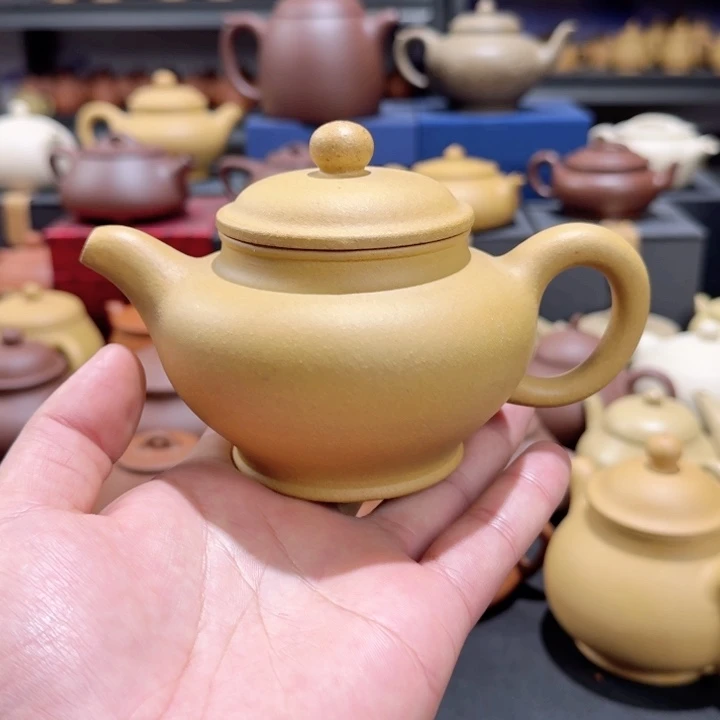 茶壶紫砂黄金段掇只280cc