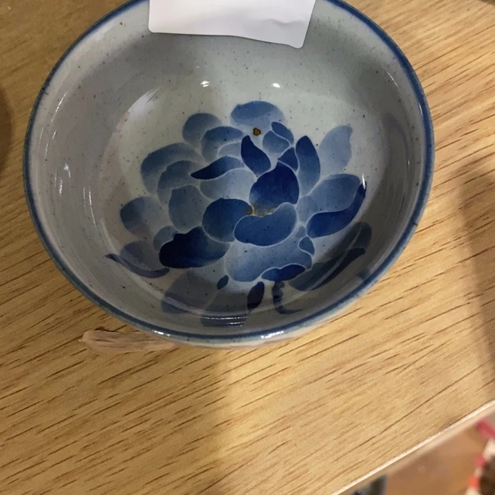 青花瓷景德镇手绘荷花普洱杯