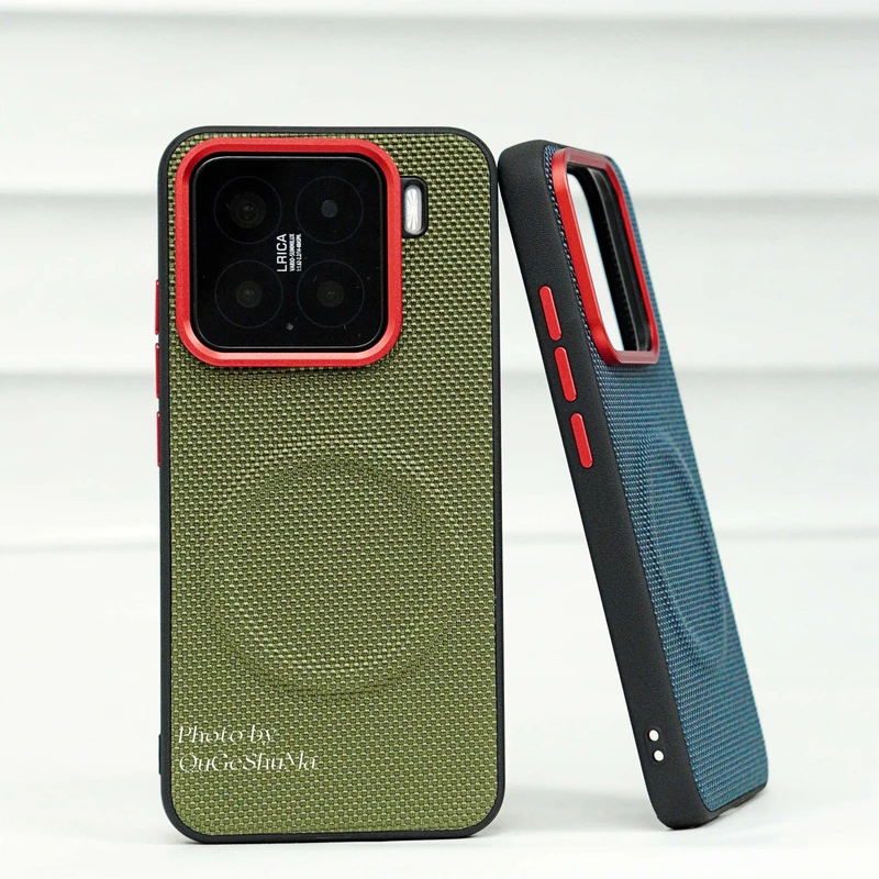 科纳皮磁吸壳金甲适用于小米15pro手机壳14Ultra防摔素皮mate70pr