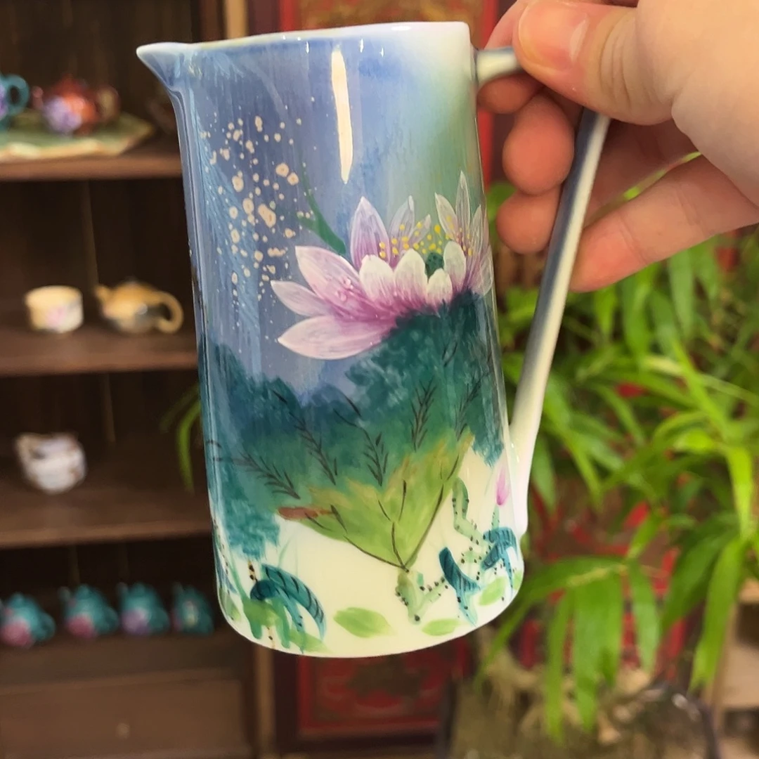 柴烧手工手绘陶瓷