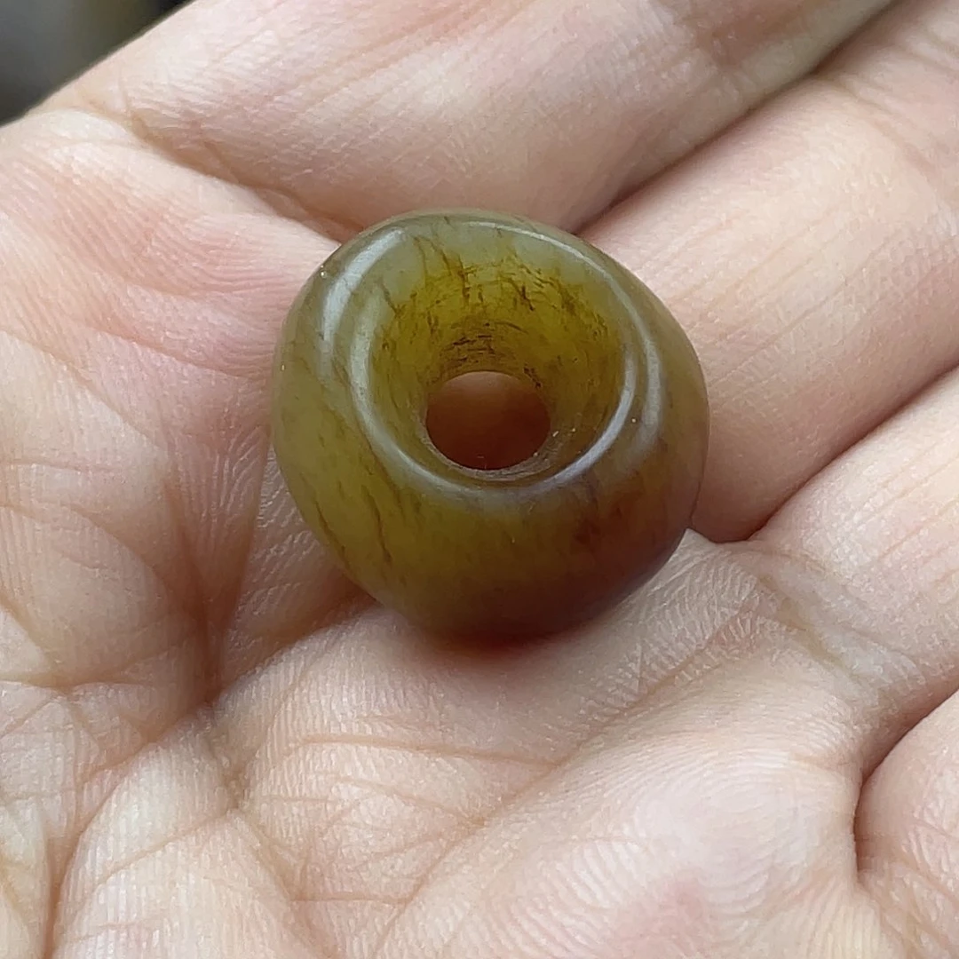 风***叶和田玉未镶嵌颈饰