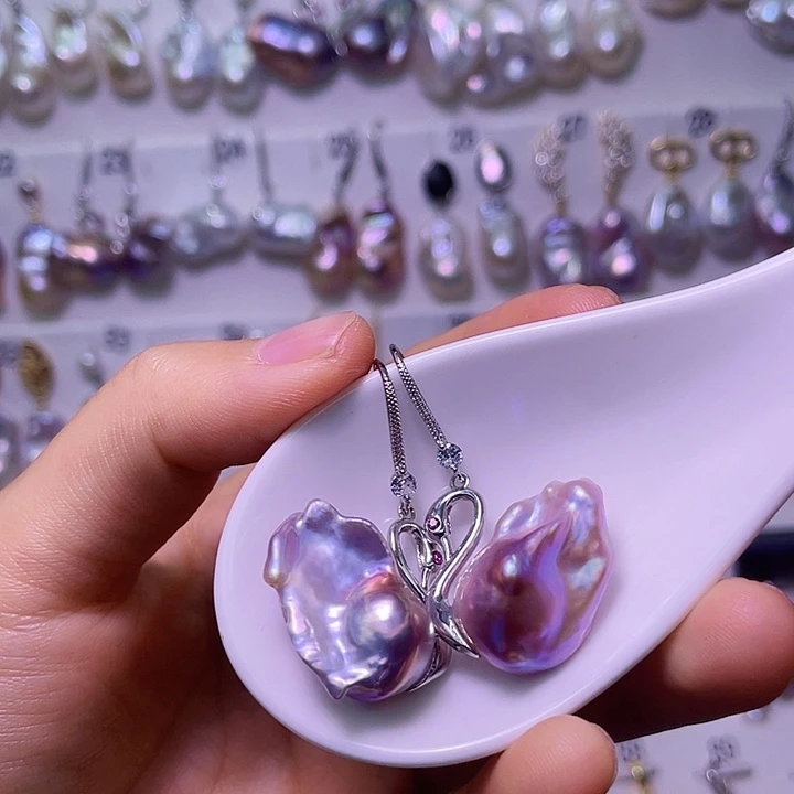 合金淡水珍珠颈饰77