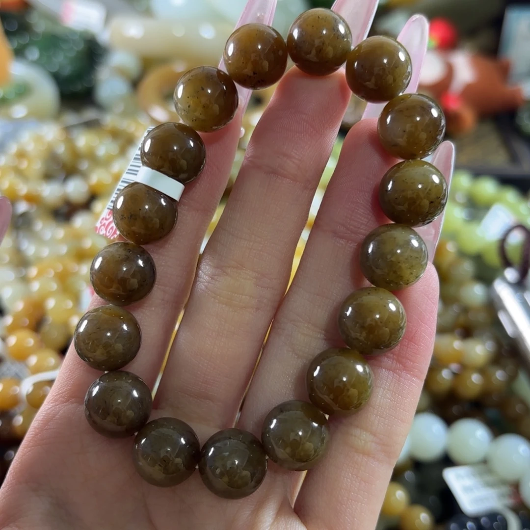 和田玉未镶嵌手链254