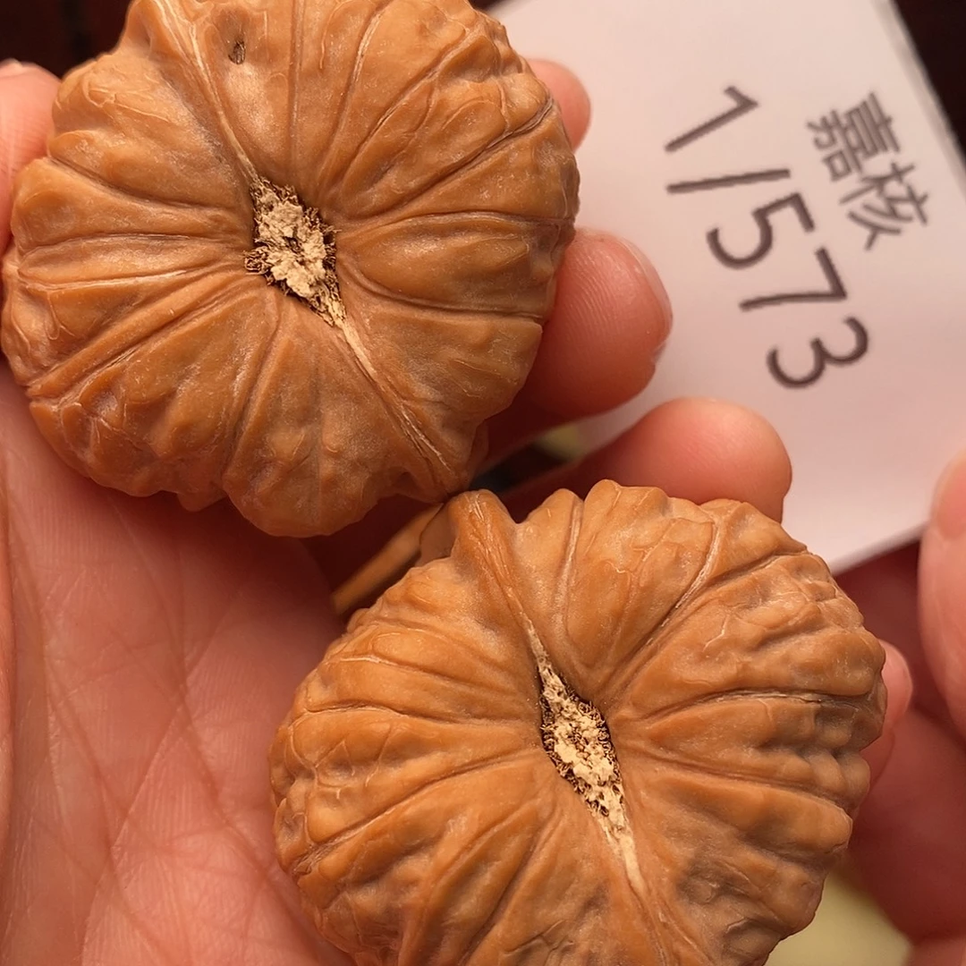 文玩核桃把件42南瓜墩