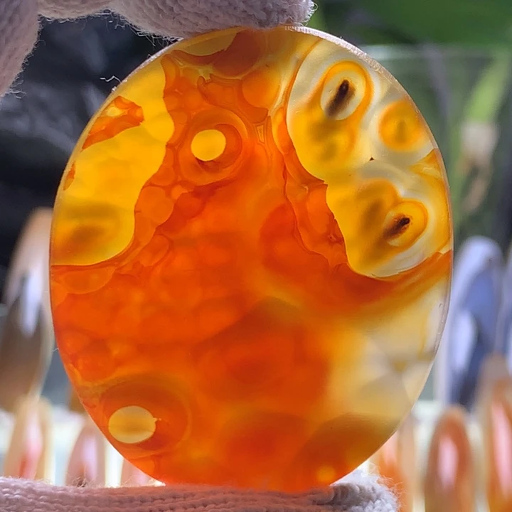 未镶嵌玛瑙/玉髓珠宝半成品204