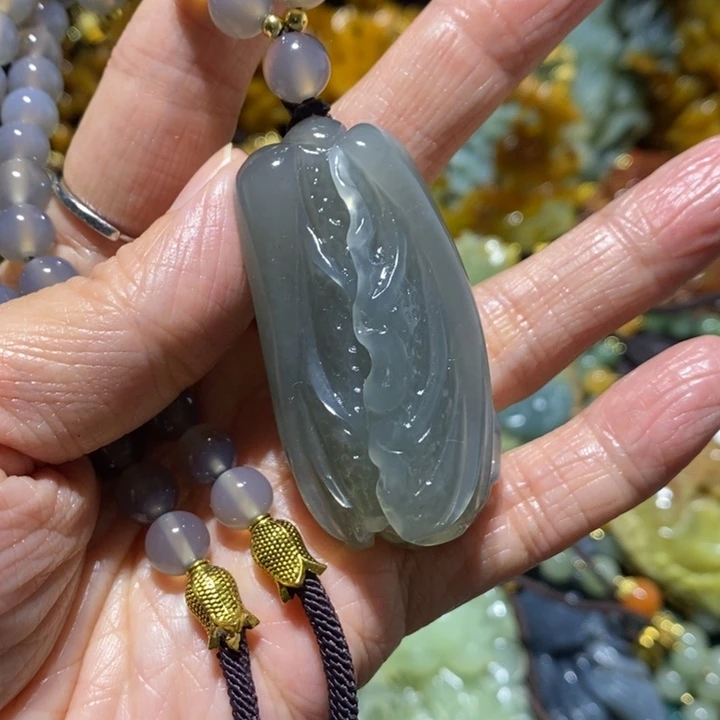 岫玉岫玉吊坠未镶嵌