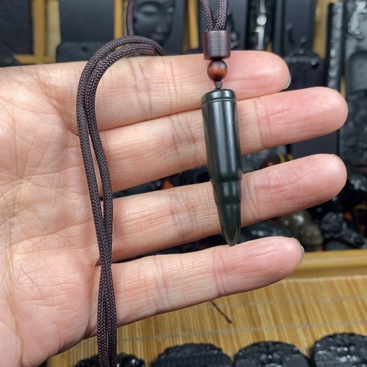 和田玉（青玉）未镶嵌颈饰