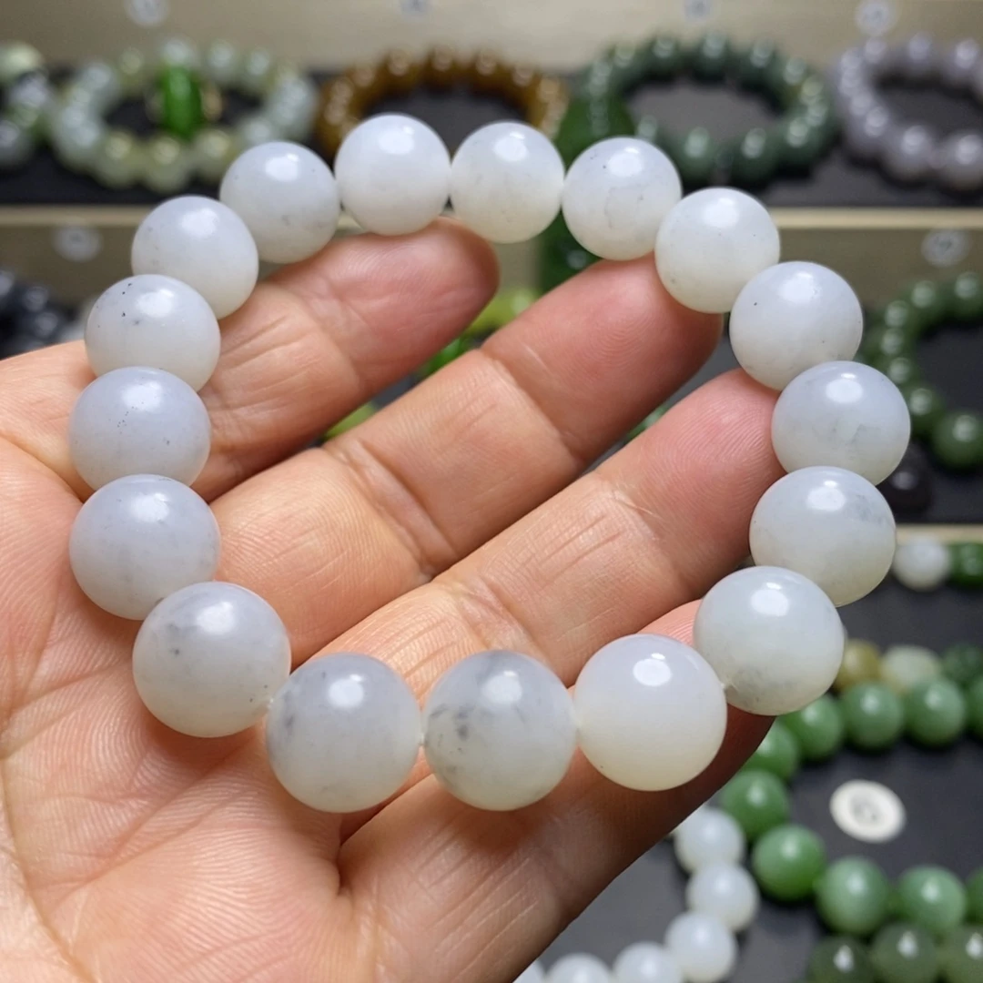 和田玉手串未镶嵌