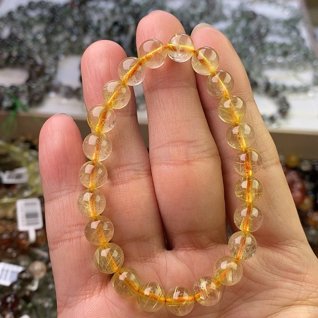 水晶手串未镶嵌可***?卡8