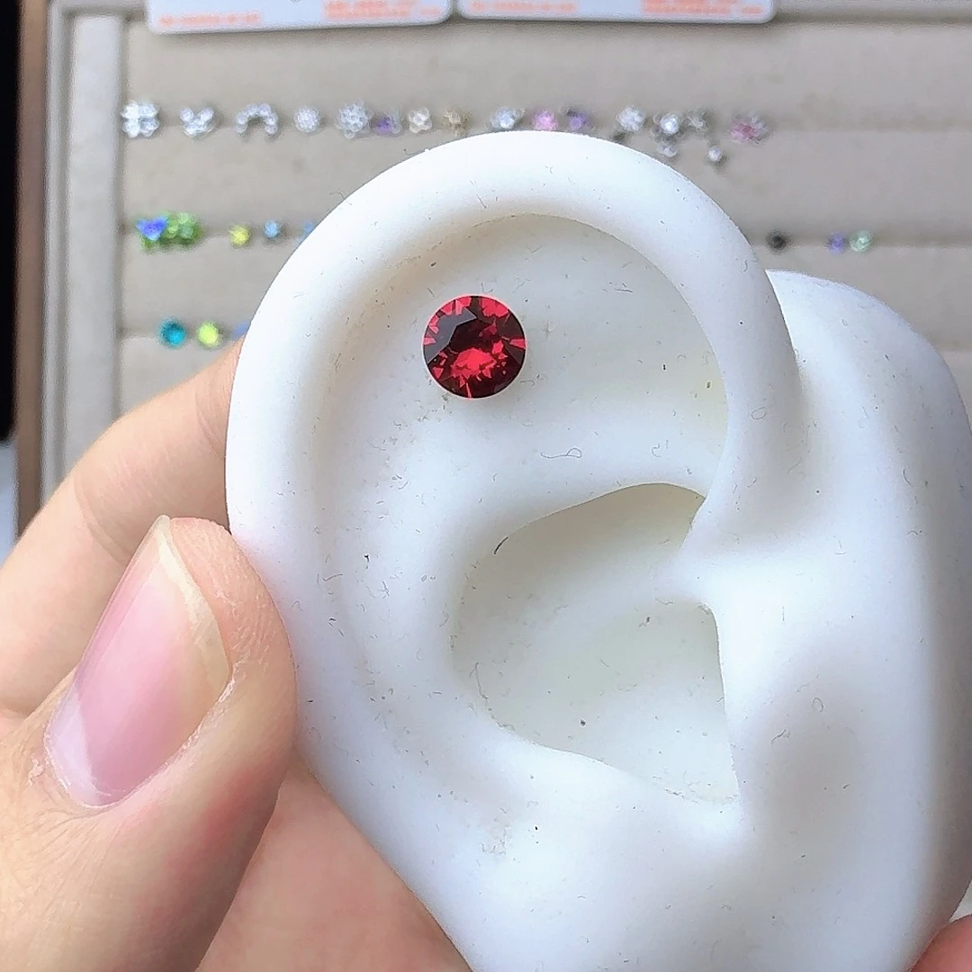 锆石钛钢合金斯嘉丽红华子