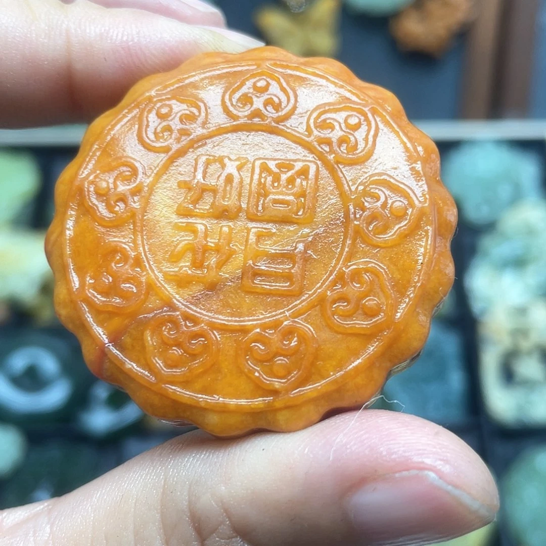 未镶嵌蛇纹石玉颈饰