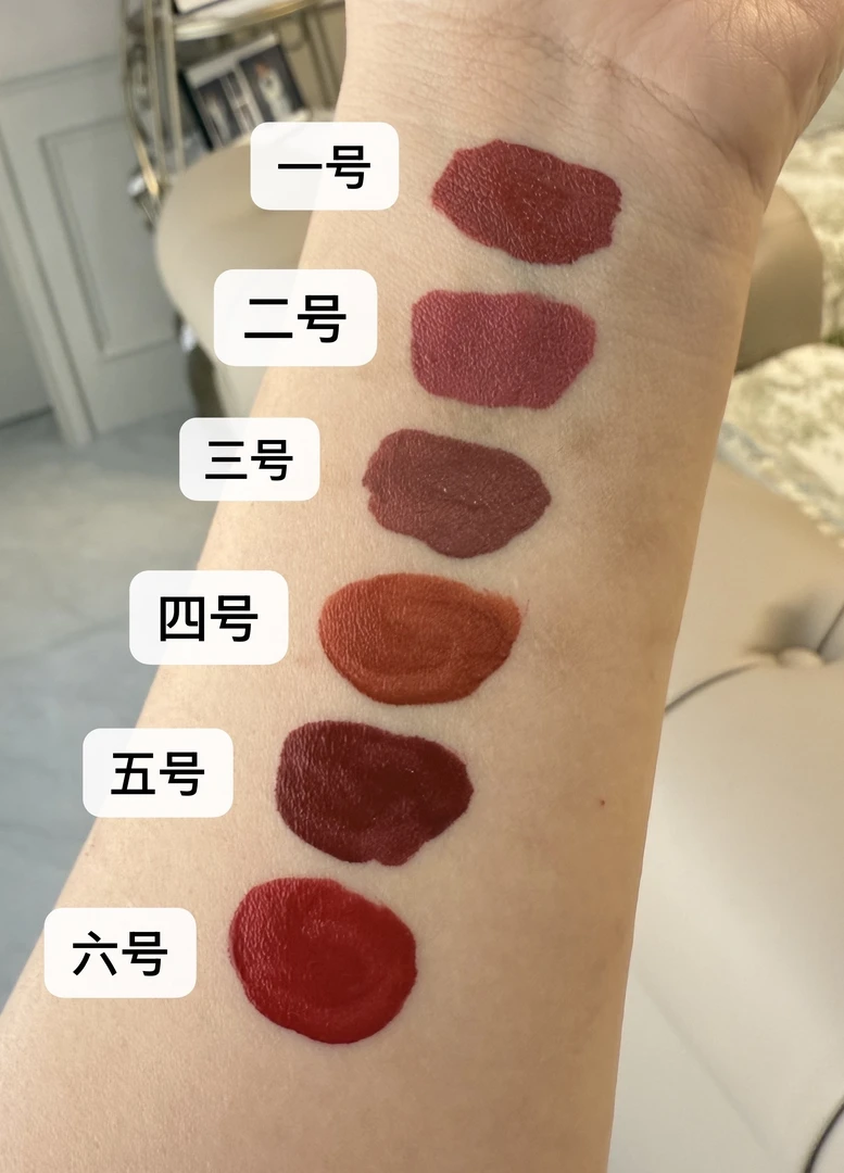 【欧美色唇釉】芘芘娜不沾杯唇釉特色显白滋润保湿哑光不掉色