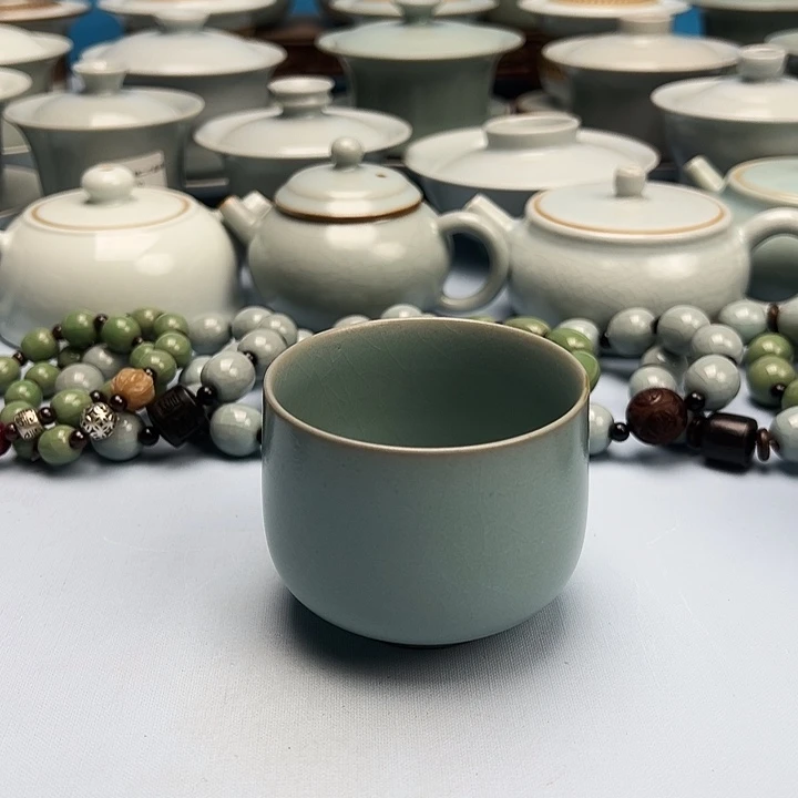 杯仿古釉罗汗杯原矿原釉原产地