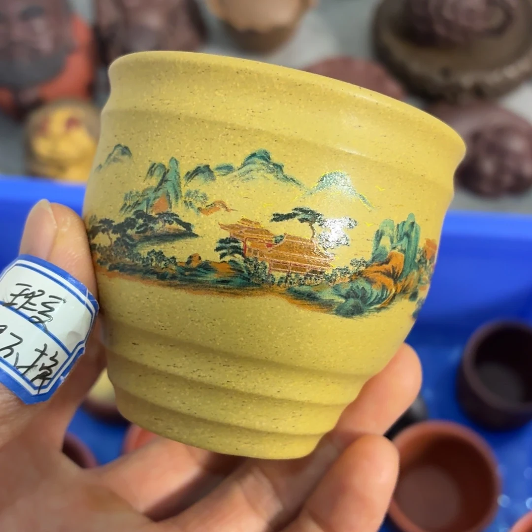 茶杯紫砂瑕疵不退不换介意勿拍