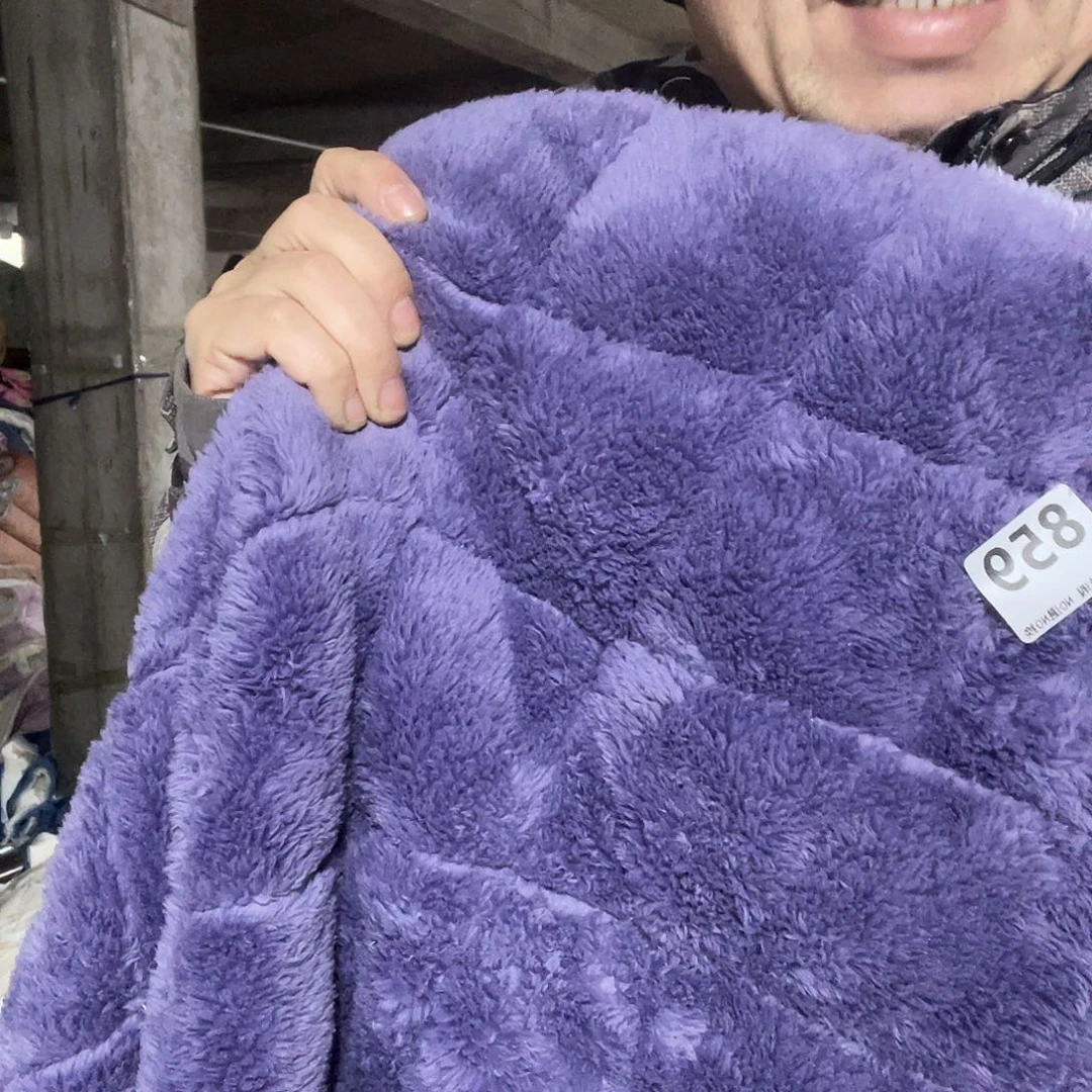 宽1.75米尘土脏加厚款双面毛绒绗棉1米价859