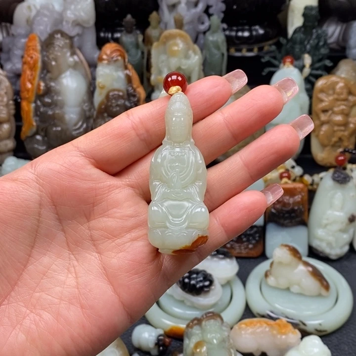 和田玉未镶嵌颈饰网****?