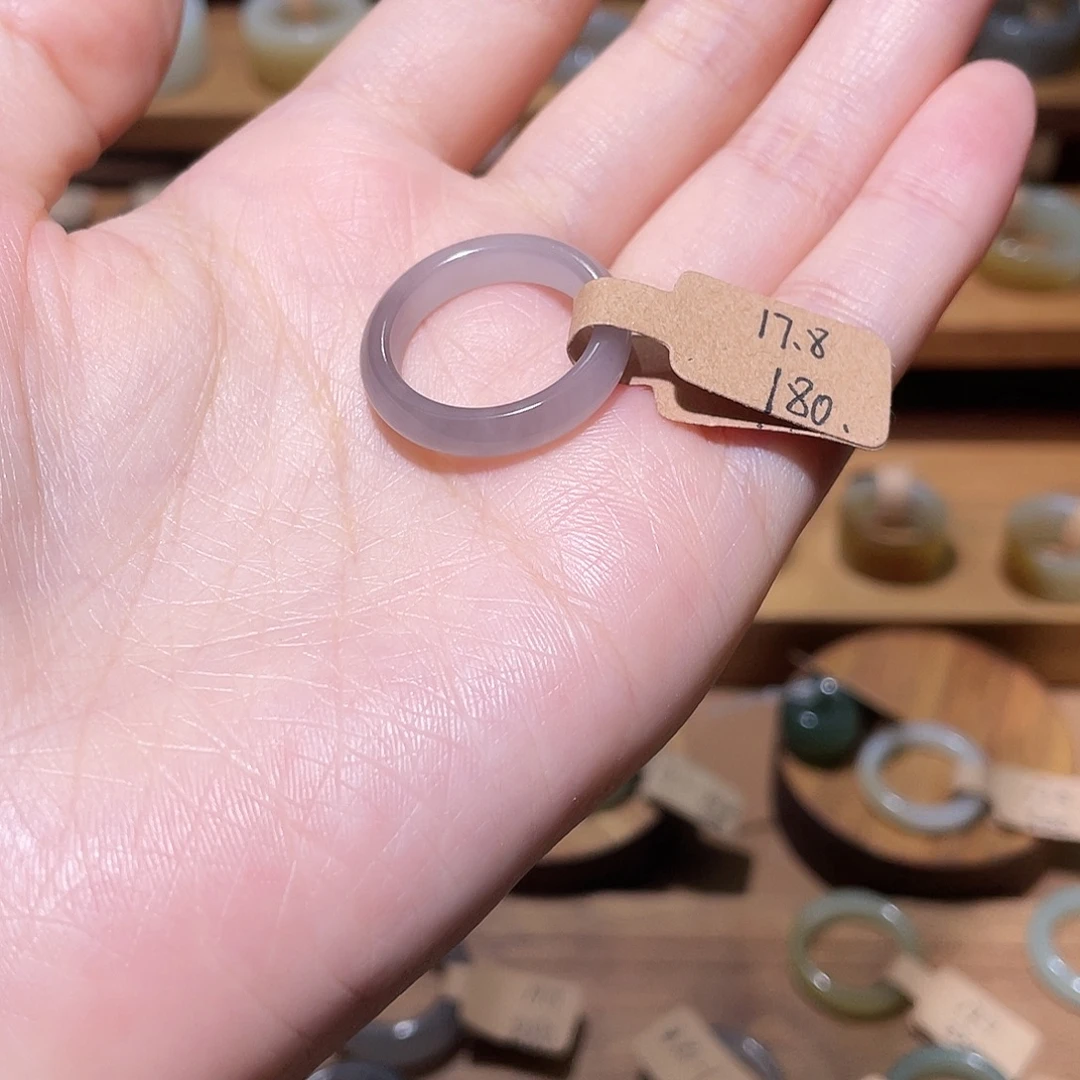 糖***ジ未镶嵌戒指和田玉17.8