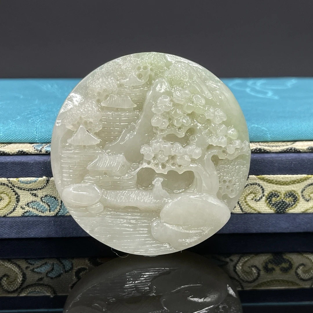 1223GY026和田玉挂件