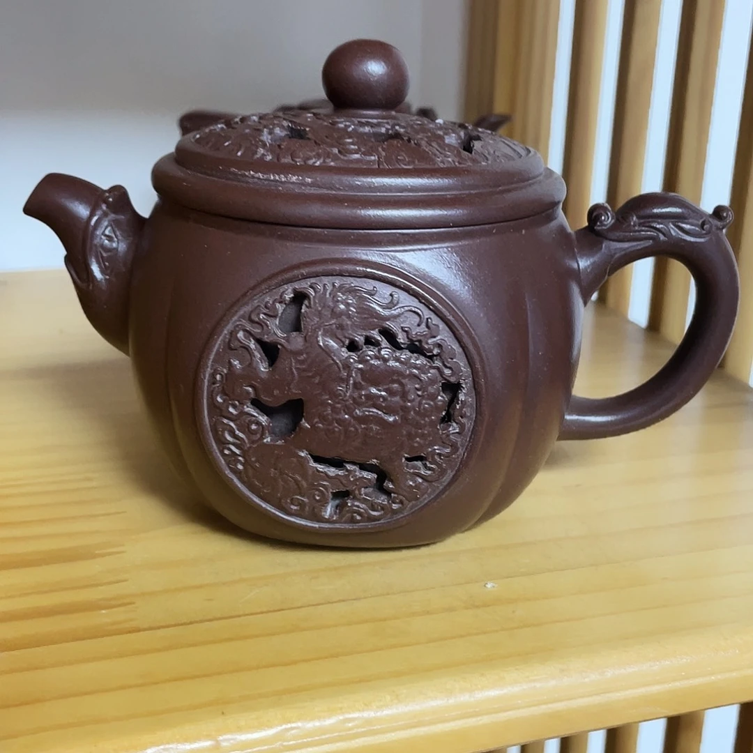 茶壶紫砂400cc宜兴紫砂壶