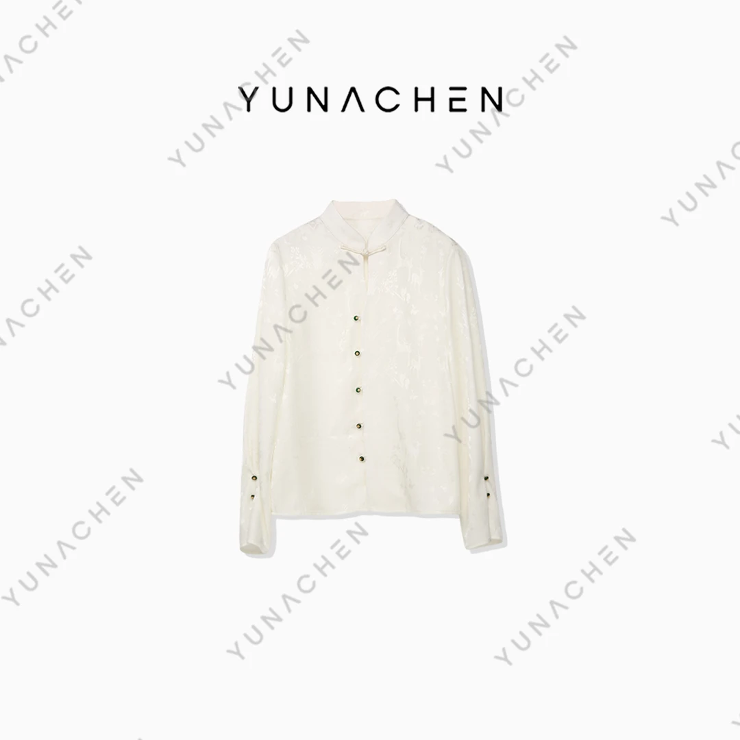 【浮玉】B20时尚轻奢休闲百搭气质长袖衬衫89-999-H24SC03A