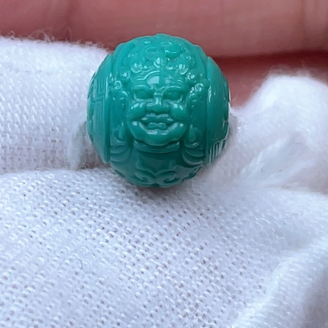 绿松石未镶嵌颈饰10.2mm