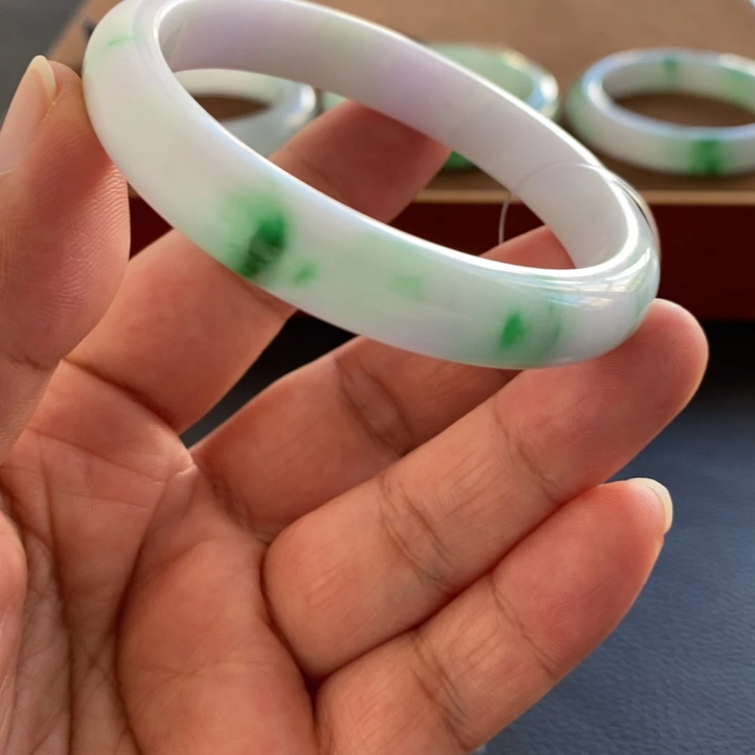 翡翠未镶嵌手镯天然翡翠手镯