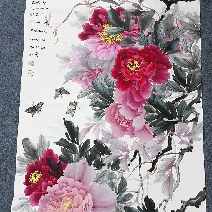 国画纯手绘国画作品鉴赏